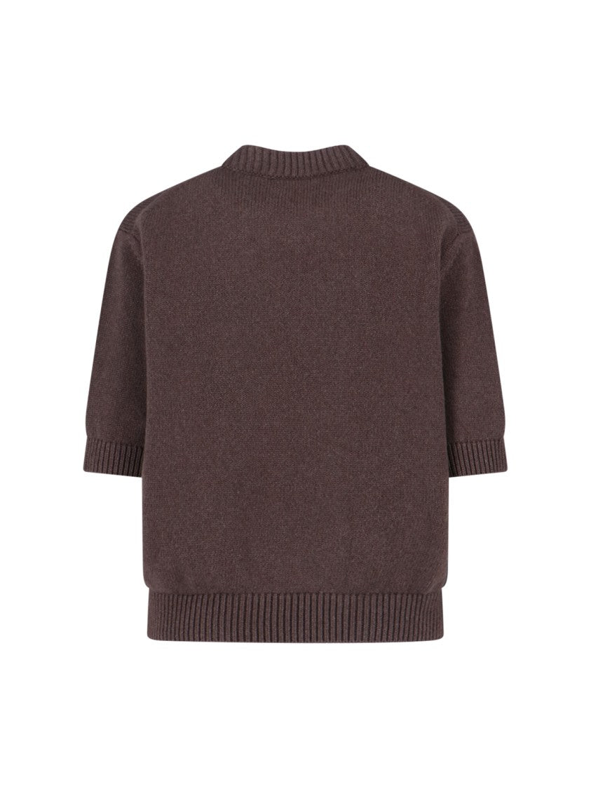 Khaite 'Davin' Sweater – Brown