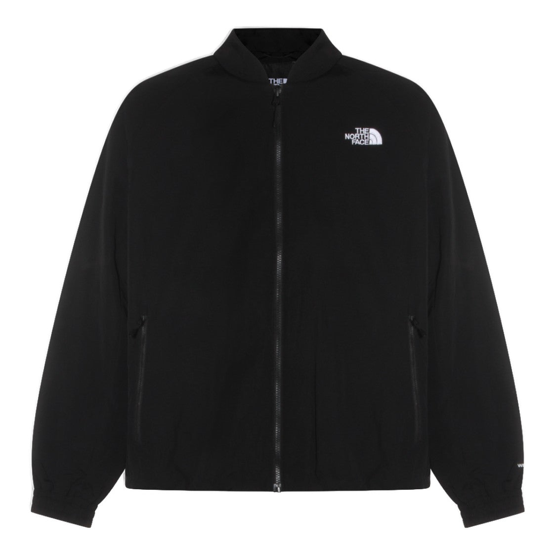 The North Face Black Jacket With Zippered Pockets