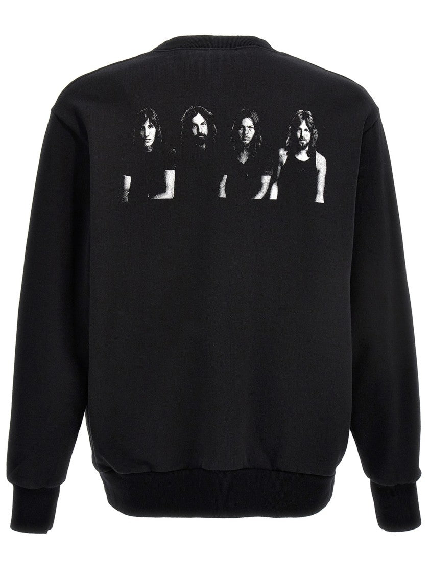 Undercover Black Cotton Sweatshirt With Iconic Band Prints