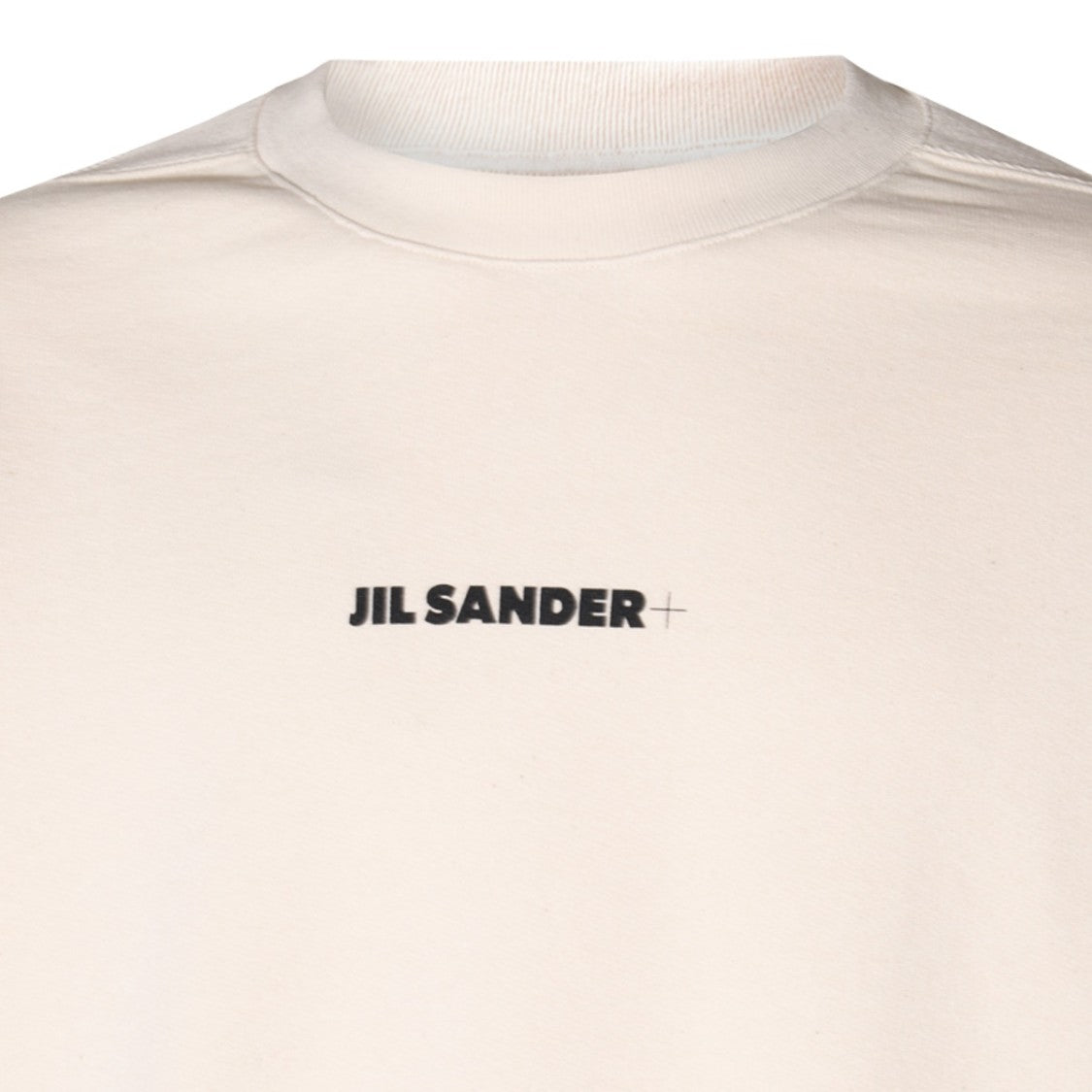 Jil Sander White Cotton Sweatshirt
