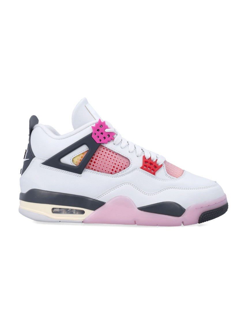 Nike Air Jordan 4 Retro Sneakers With Comic-Inspired Detailing