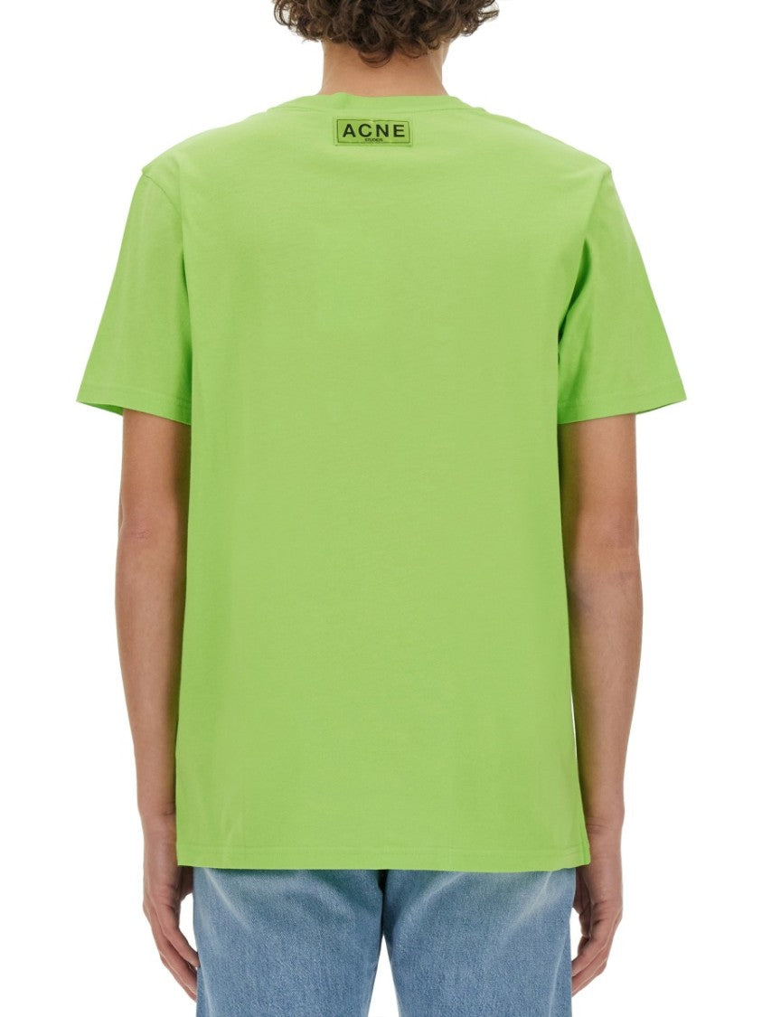 Acne Studios Short-Sleeved T-Shirt With Bold Graphic Print