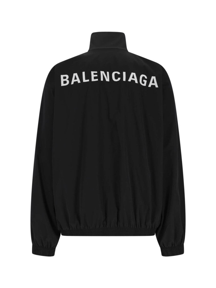 Balenciaga Logo Sports Jacket – Black