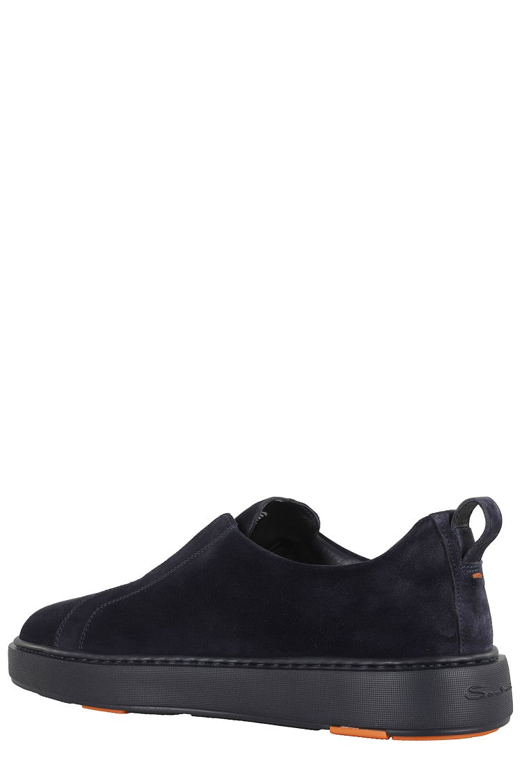 Santoni Victory Sneakers With Suede Upper