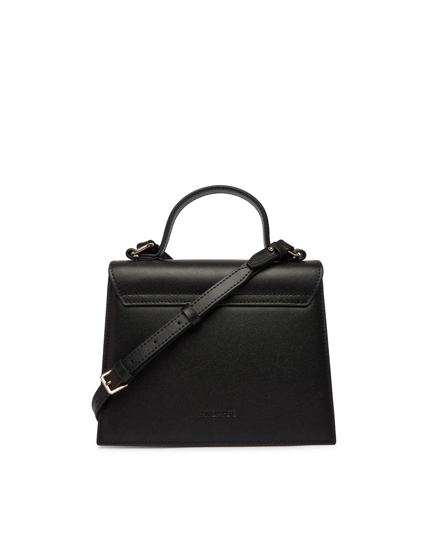 Patrizia Pepe Black Top Handle Bag
