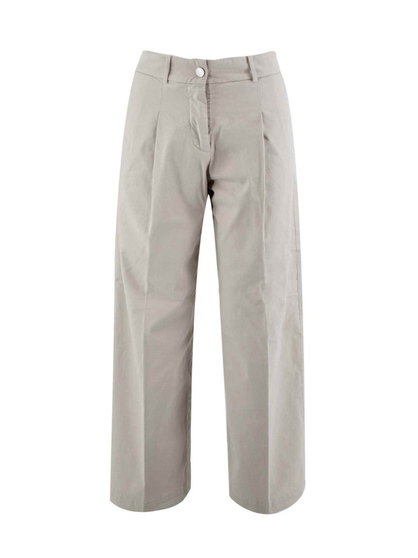 Fabiana Filippi Straight-Leg Trousers With Mid-Rise Waist