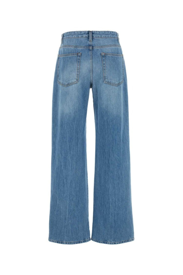 The Row Denim Egllitta Wide-Leg Jeans