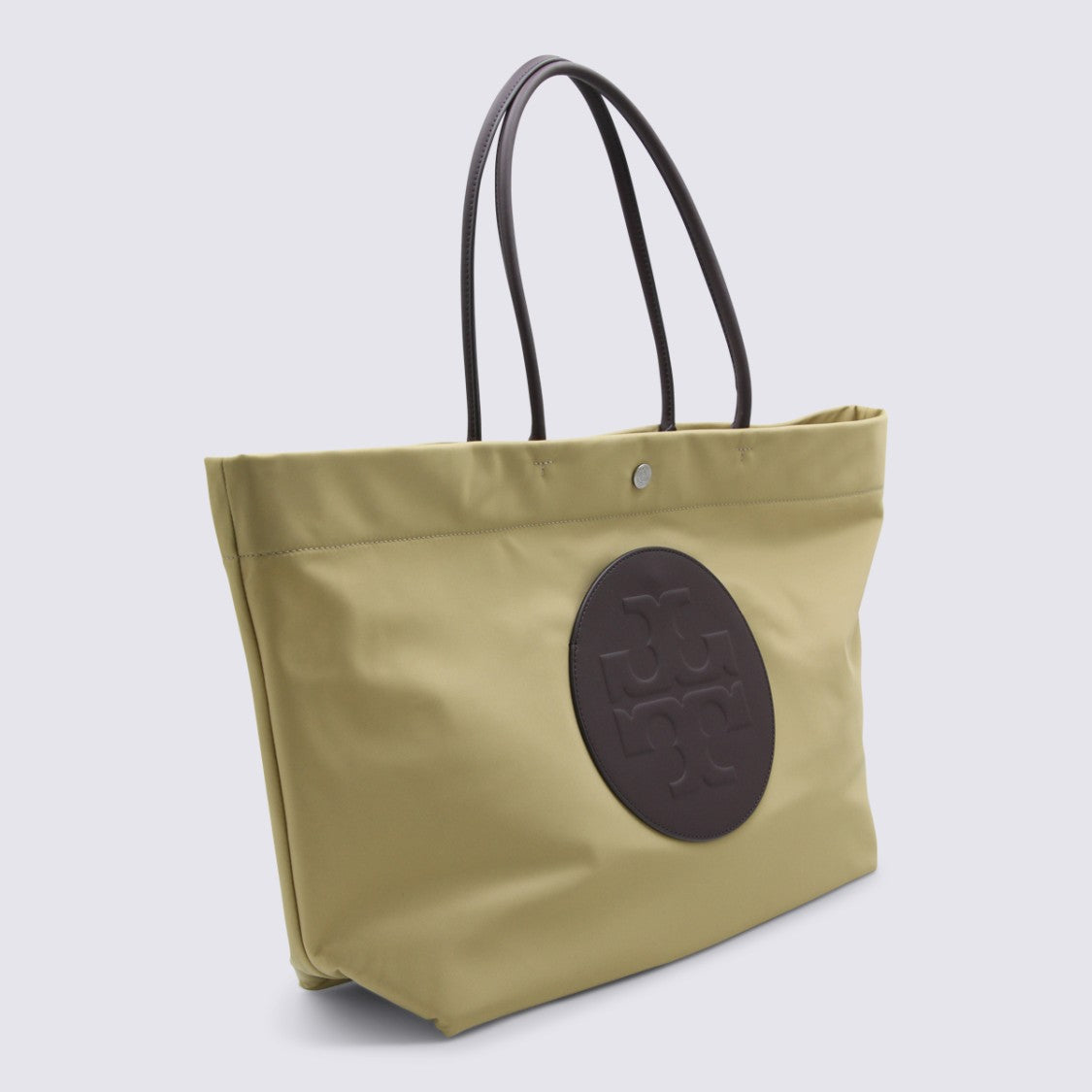 Tory Burch Signature Logo Beige Tote