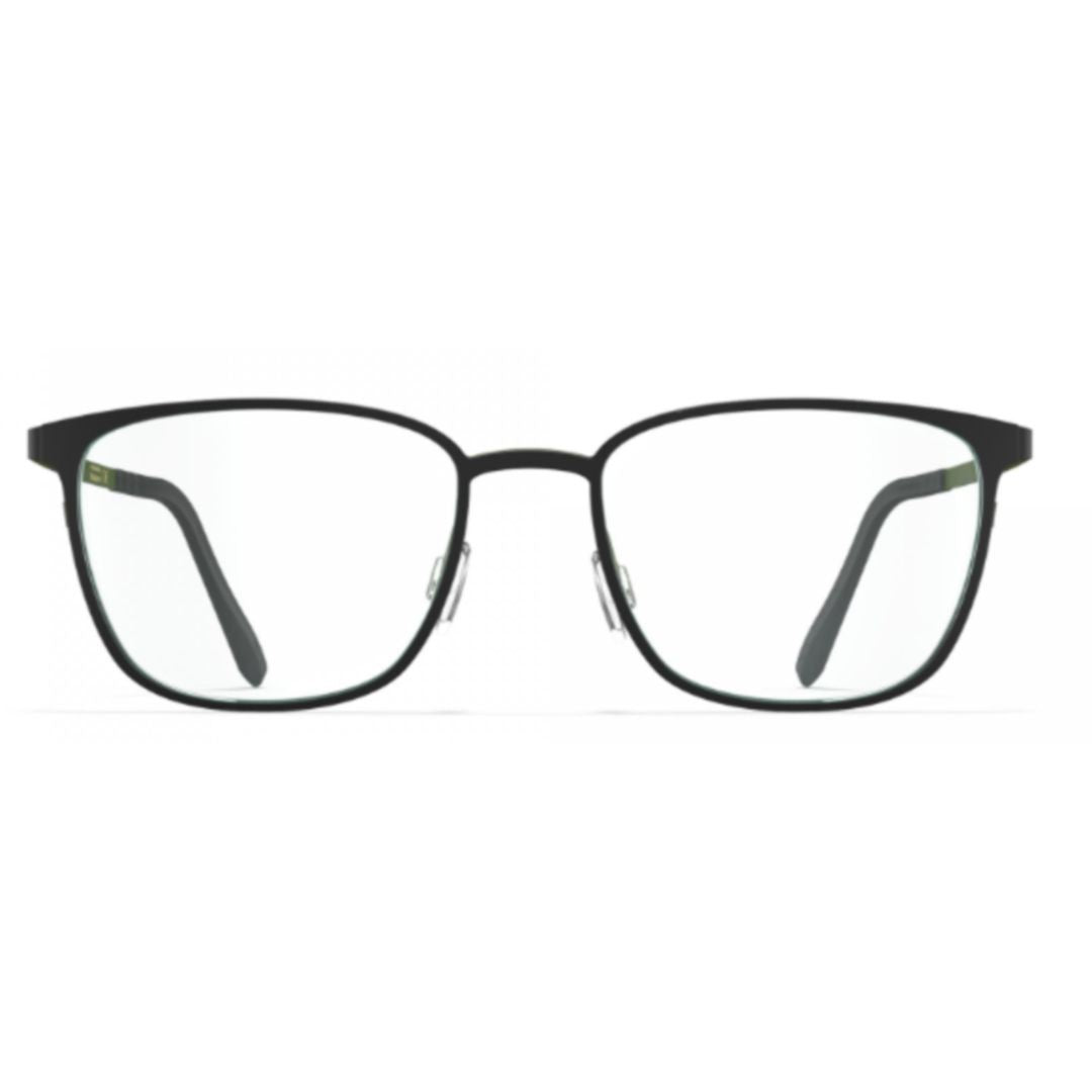 Blackfin Bf1050 Skagen Rectangular Black Eyeglasses With Minimalist Design