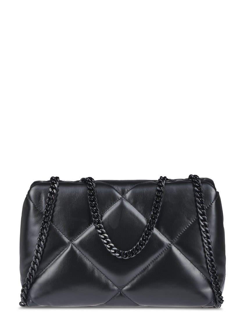 Tory Burch Diamond Quilted Small Convertible Shoulder Bag With Chain Strap