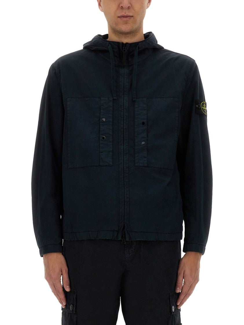 Stone Island Lightweight Black Parka