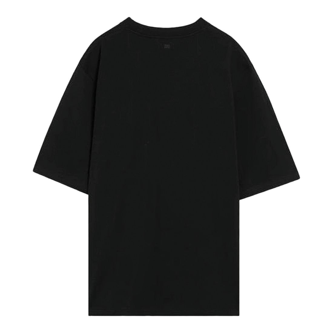 Ami Paris Short-Sleeve Minimalist Cotton T-Shirt