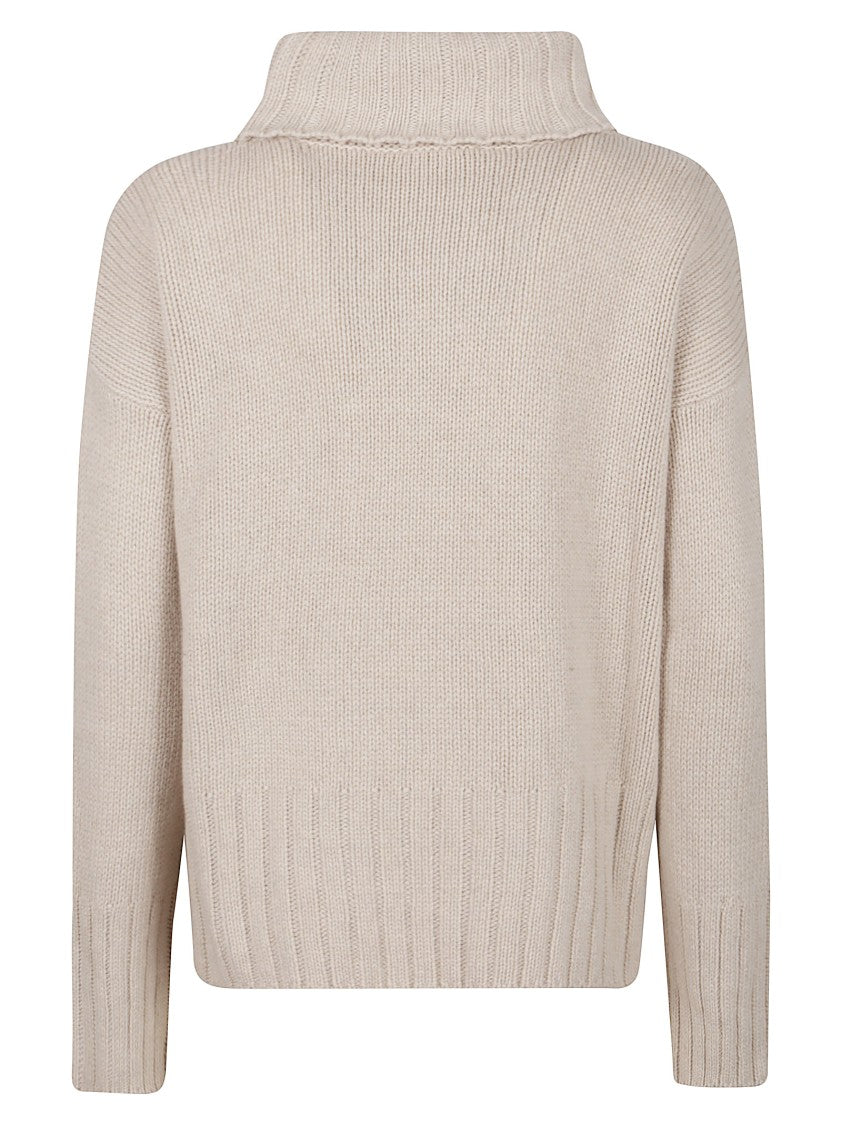 Aragona Pure Cashmere Long-Sleeve Turtleneck Sweater