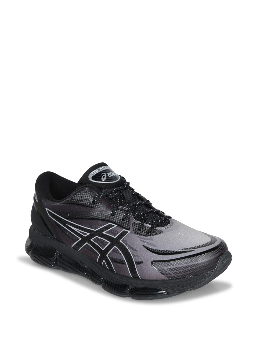 Asics Sporty Black Sneakers With Cushioned Sole