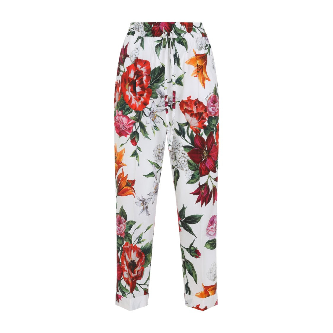 Dolce & Gabbana White Cotton Pants