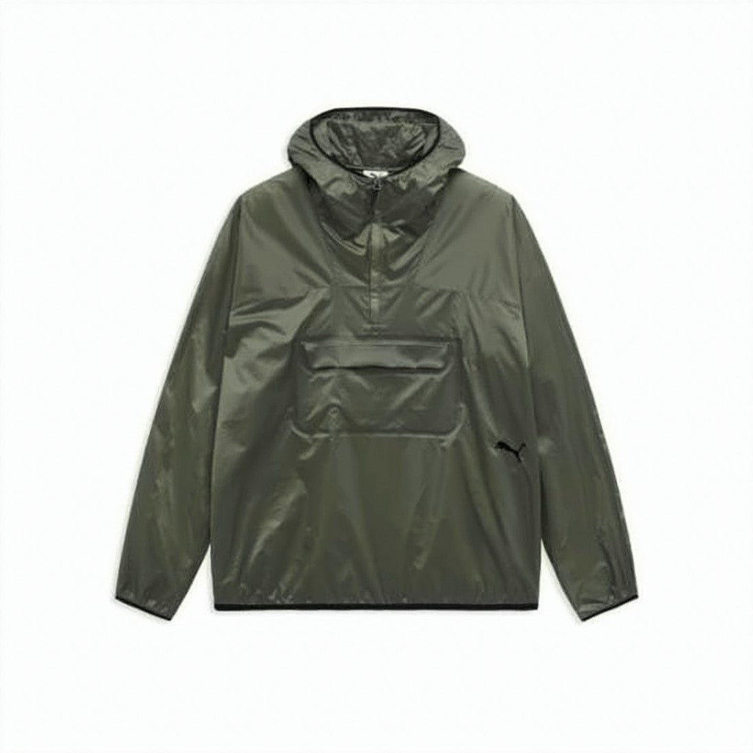 Puma Hooded Pullover Jacket With Front Zip