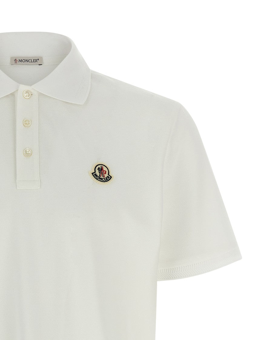 Moncler Logo Patch Polo Shirt