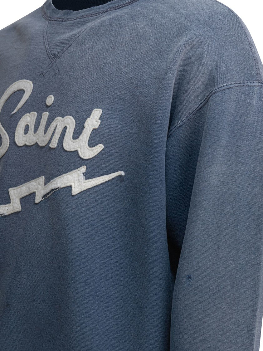 Saint Mxxxxxx Relaxed Fit Cotton Sweatshirt