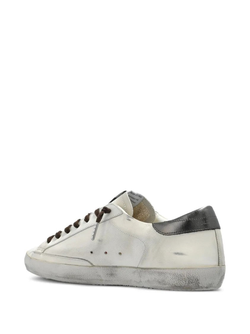Golden Goose Low-Top Sneakers With Distressed Finish And Star Detail