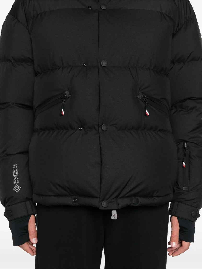Moncler Grenoble Black Coraia Puffer Ski Jacket