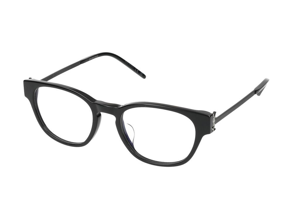Saint Laurent Eyeglasses Sl M48o_D/F 002 Black Black Transparent 51/19/145