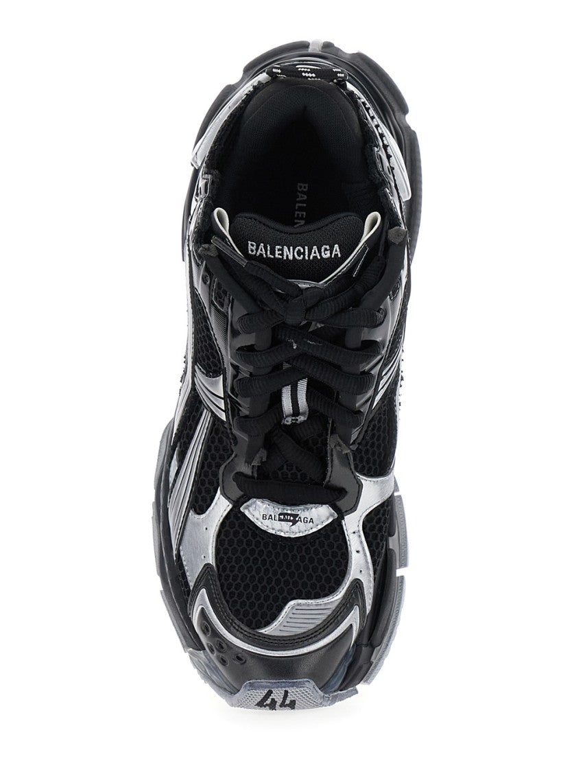 Balenciaga Futuristic Black Sneakers