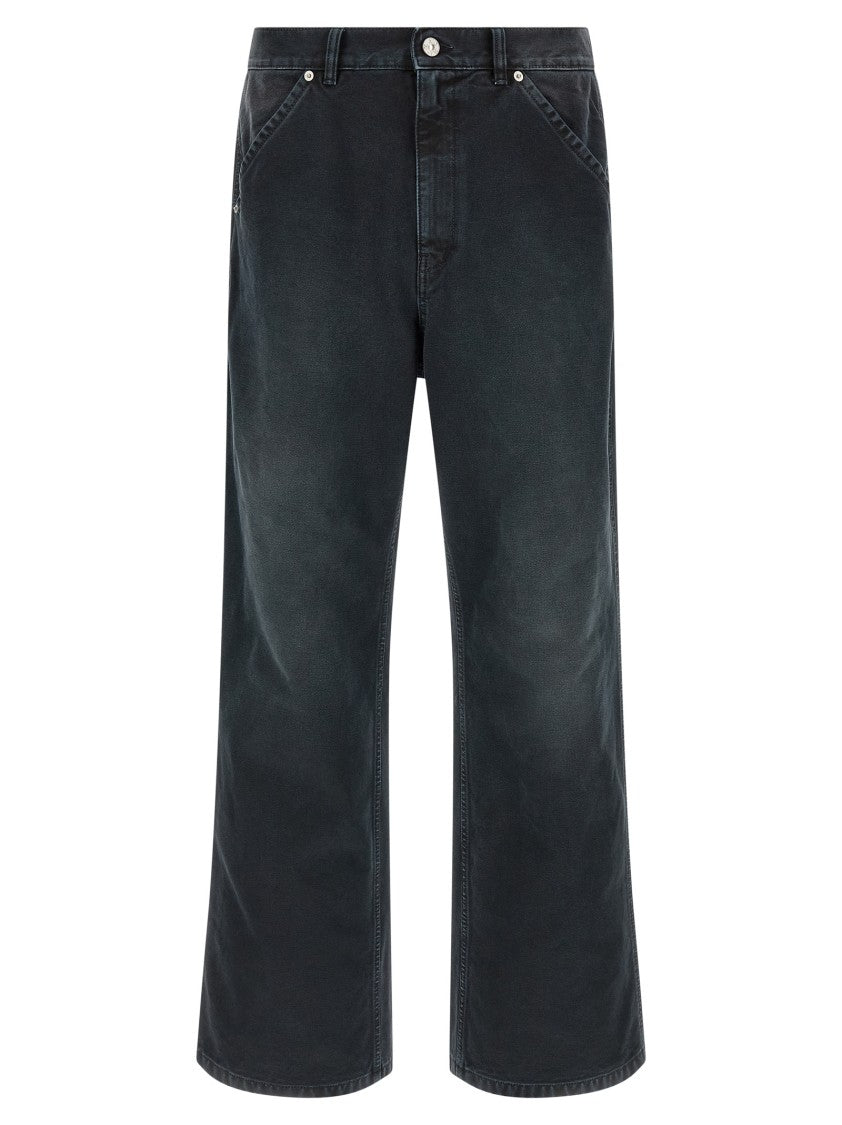 Marni Cotton Denim Cargo Pants