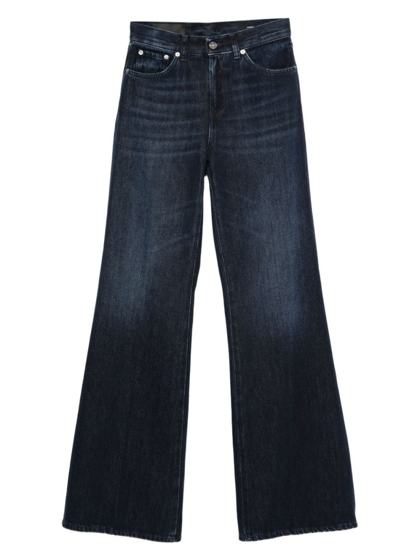 Dondup Straight-Leg Jeans With Mid-Rise Waist