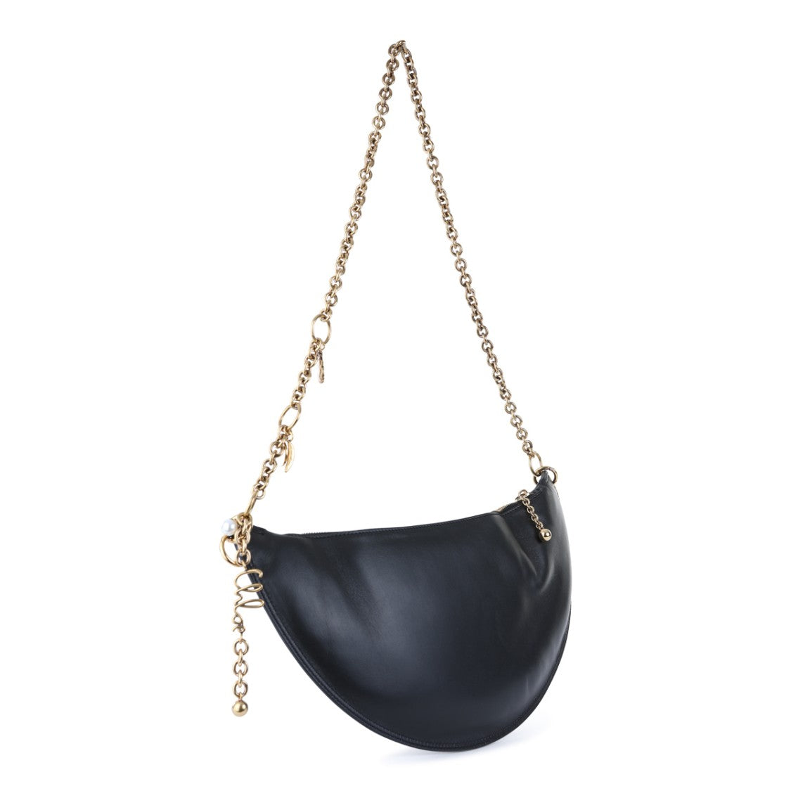 Chloé Black Leather Icons Shoulder Bag