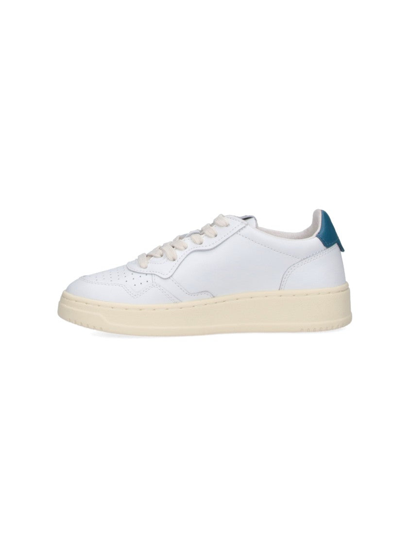 Autry Low-Top White Leather Sneakers
