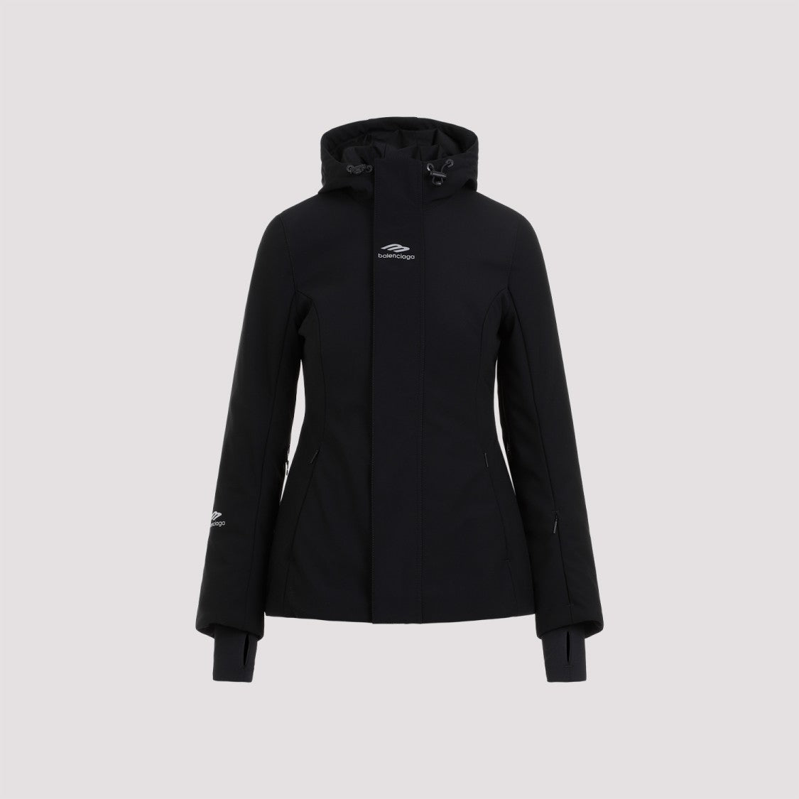 Balenciaga Black Ski Hourglass Parka