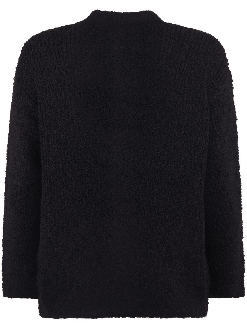 Tagliatore Classic Black Knit Sweater