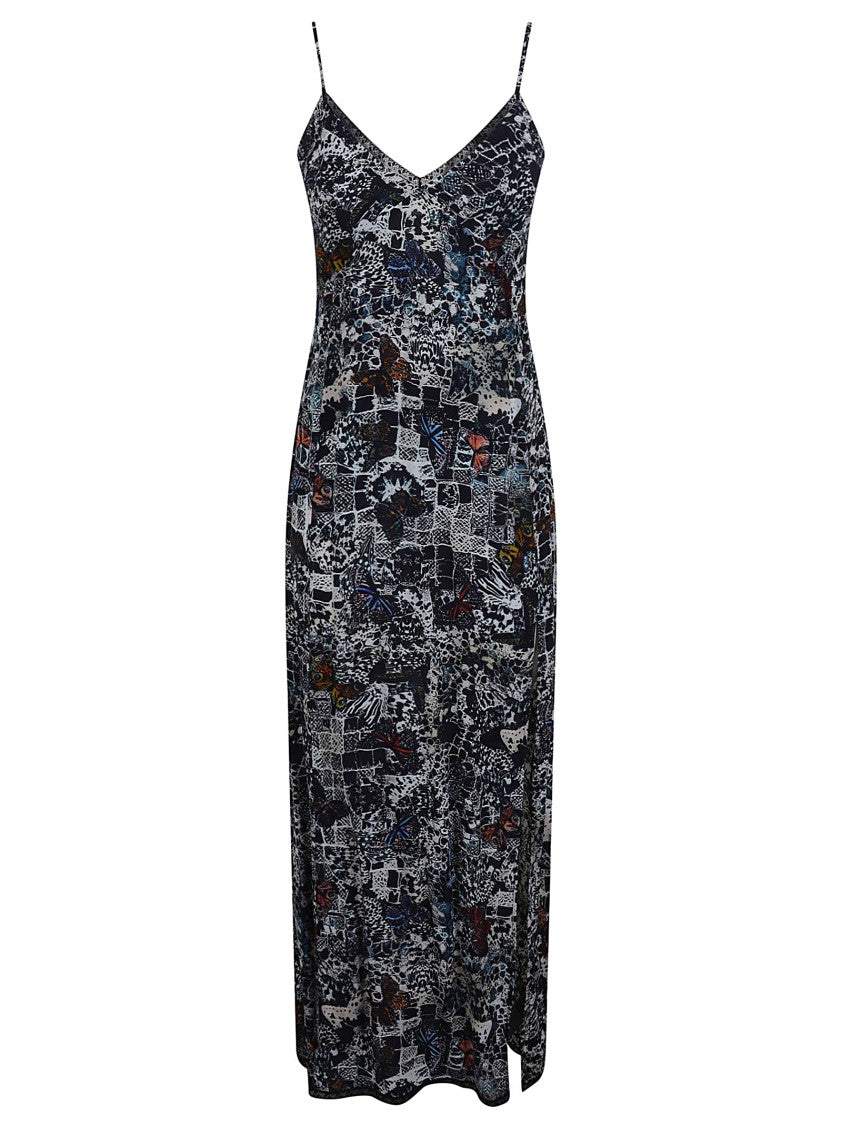 Zadig & Voltaire Ramelil Soft Butterflies Maxi Dress