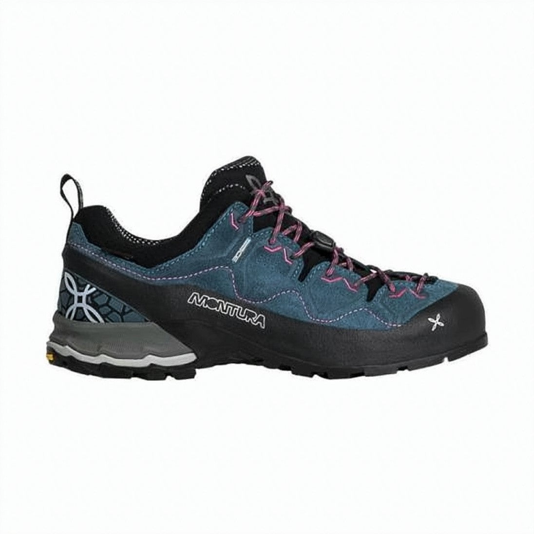 Montura Dom Sneakers With Rugged Blue Suede Design