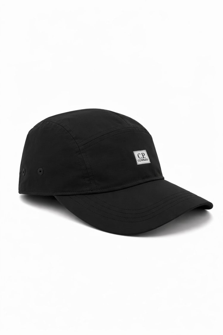 C.P. Company Logo Label Curved Peak Cap
