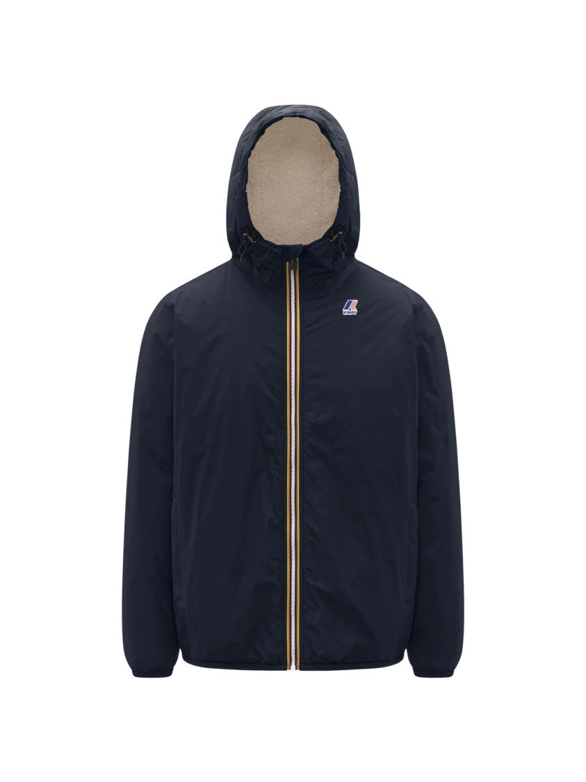 K-Way Le Vrai 4.0 Claude Orsetto Padded Hooded Jacket