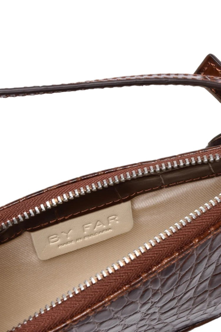 By Far Mini Rachel Bag - Chocolate