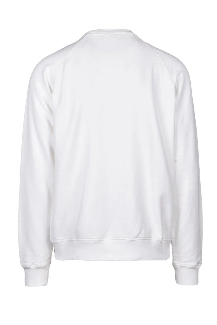 Dsquared2 Cotton Crew Neck Sweatshirt - White