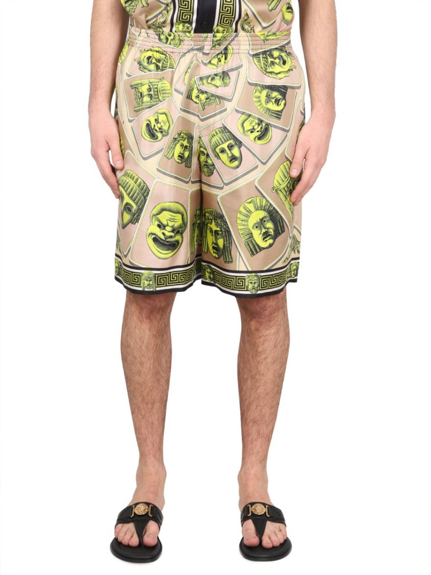 Versace Bermuda Shorts The Masks