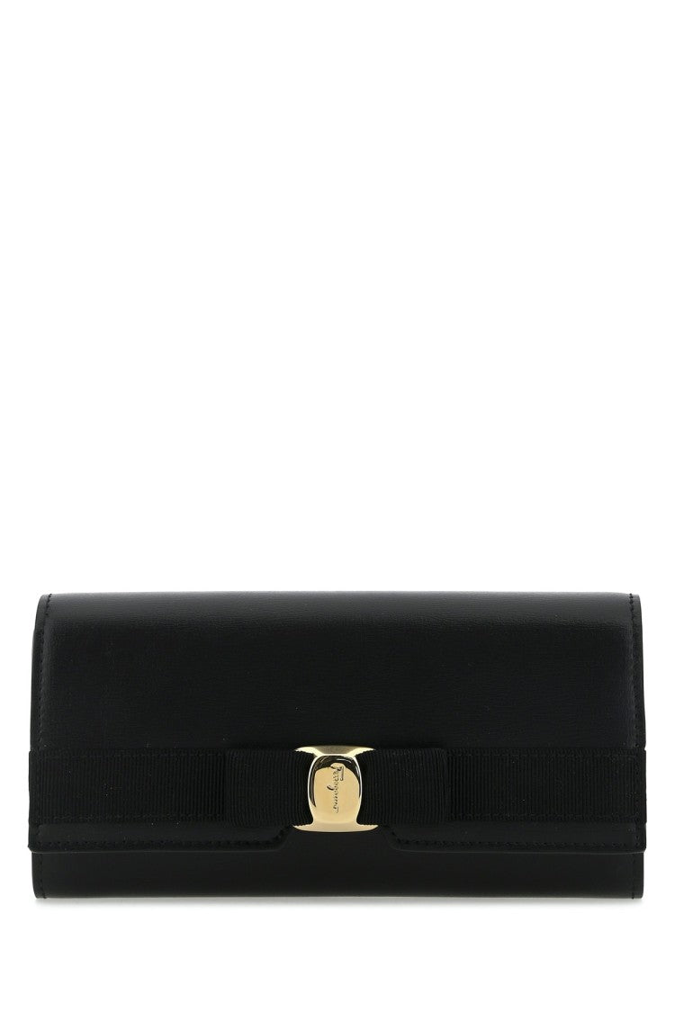 Salvatore Ferragamo Rectangular Black Wallet