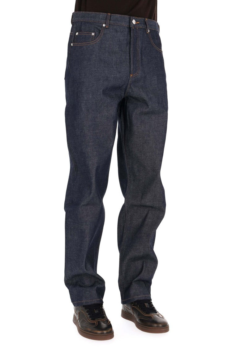 A.P.C. Straight Fit Pure Cotton Denim Jeans