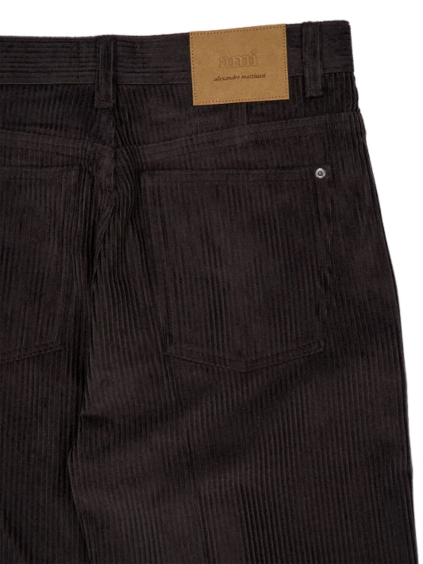 Ami Paris Wide Wale Corduroy Pants