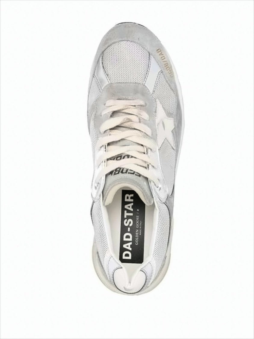 Golden Goose Low-Top Suede And Leather Sneakers With Retro Accents