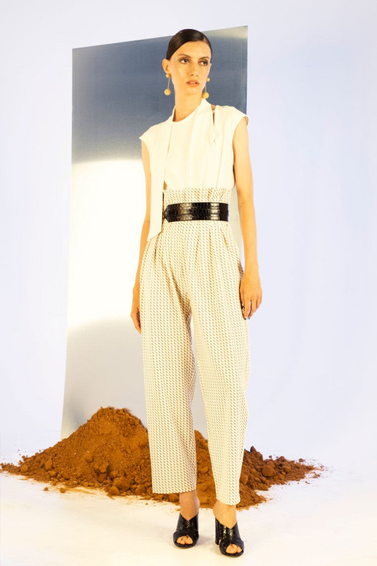 Saiid Kobeisy Crepe Georgette Blouse