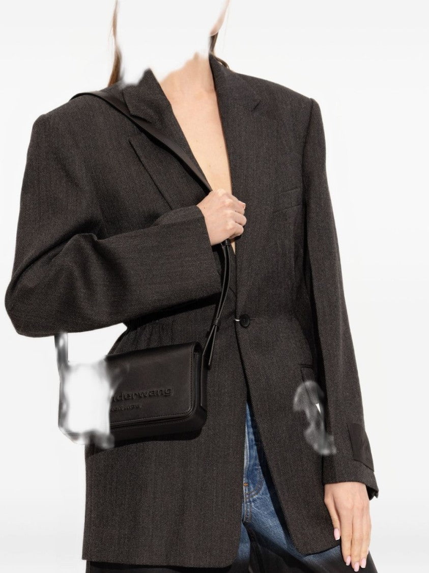 Alexander Wang Punch Flap Crossbody Leather Small