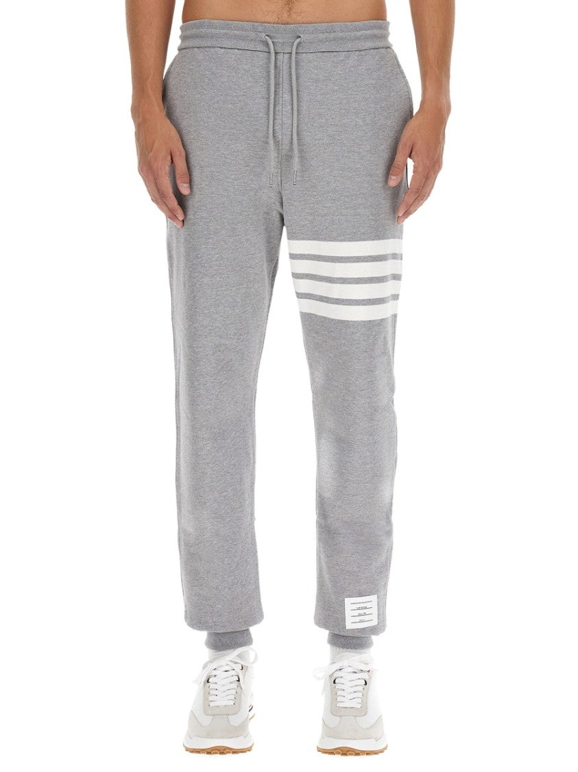 Thom Browne Classic Cotton Fleece Pants