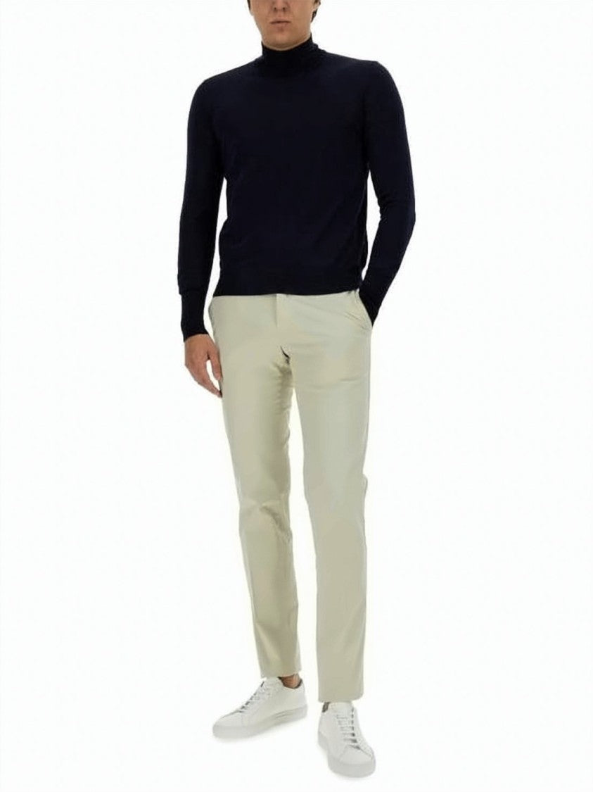 Pt Torino Straight Pants With Tailored Silhouette And Five-Pocket Style