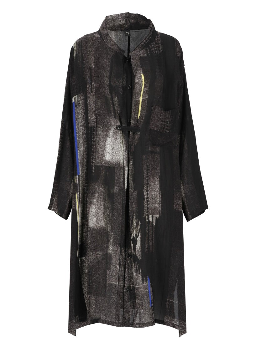 Y's Dress With Geometric Pattern