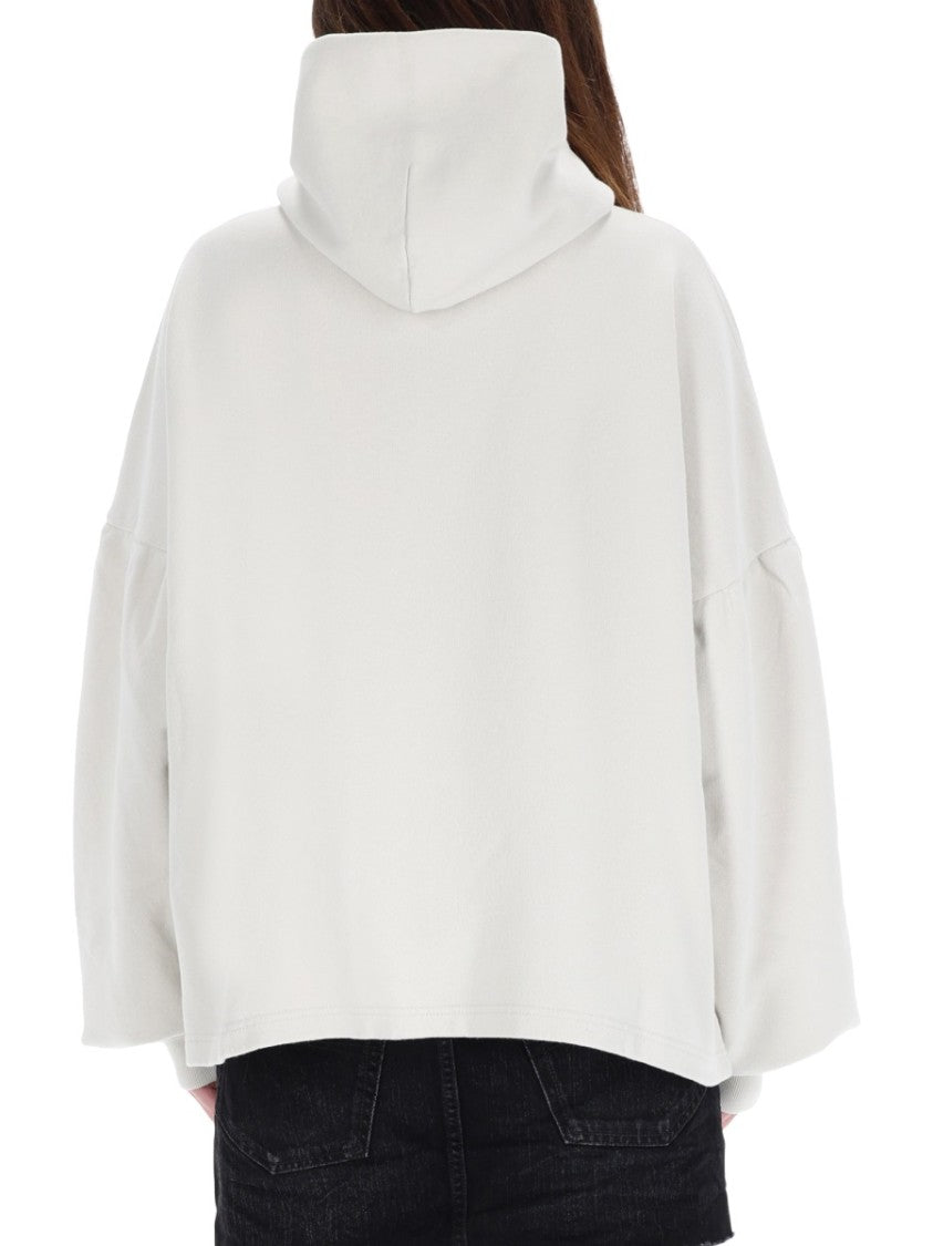 Balenciaga Nano Bb Oversized Cotton Sweatshirt