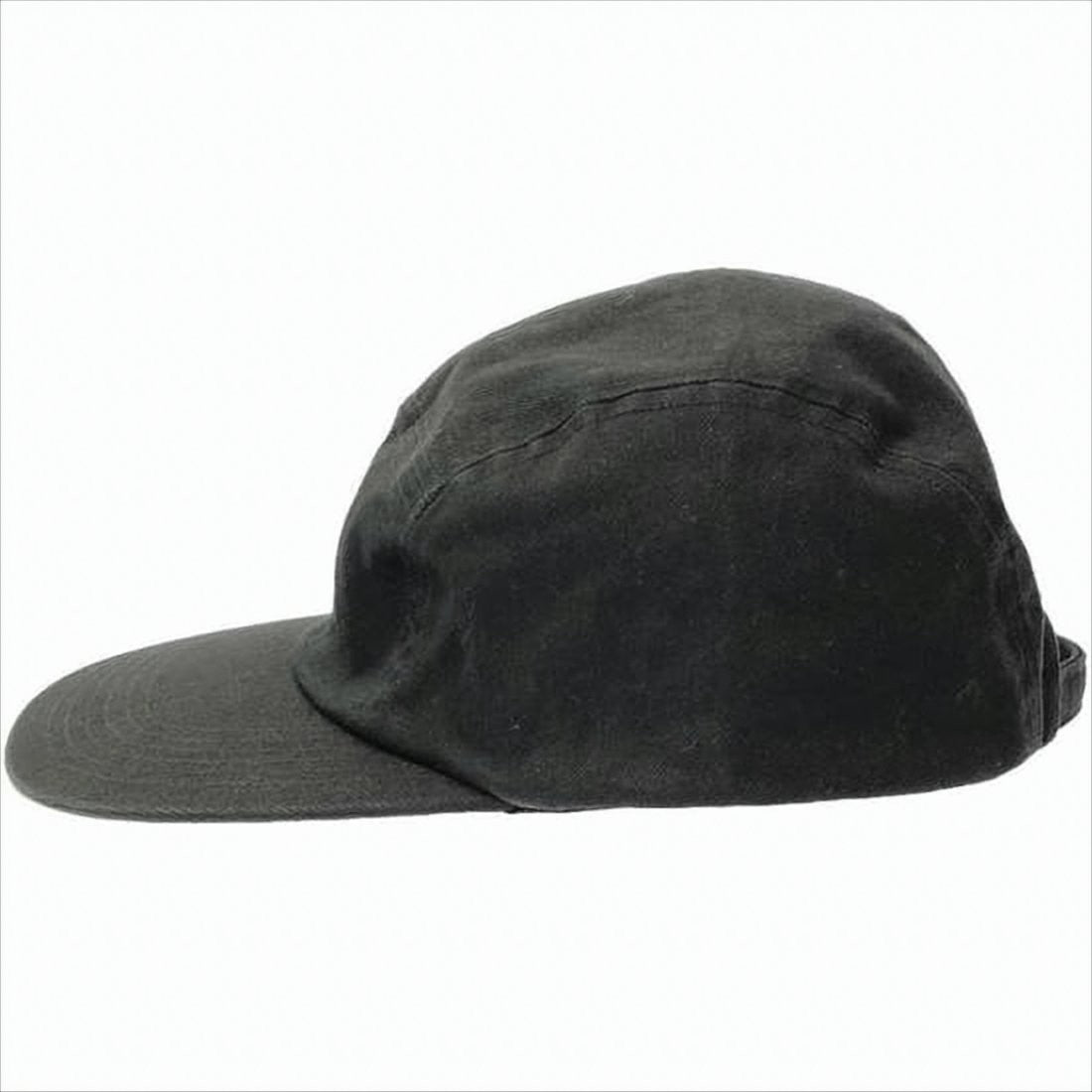 Kijima Takayuki Structured Black Five-Panel Cap With Adjustable Strap